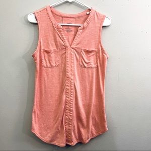 Sonoma Pink Pocket Tank